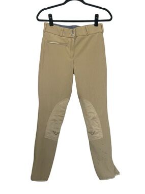 Tuff Rider Khaki Tan Riding-Style Women’s Equestrian Pants
